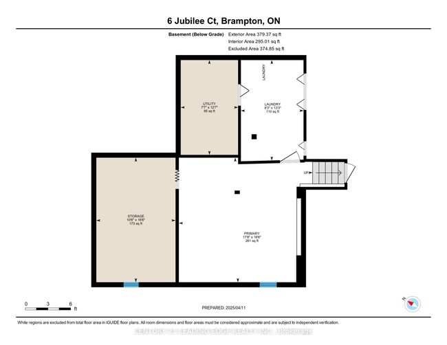 6 Jubilee Crt, House other with 4 bedrooms, 2 bathrooms and 4 parking in Brampton ON | Image 34