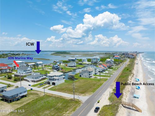306 Marina Way, N Topsail Beach, NC, 28460-8151 | Card Image