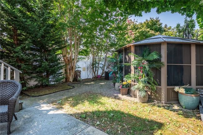 View of yard with a patio and gazebo | Image 24