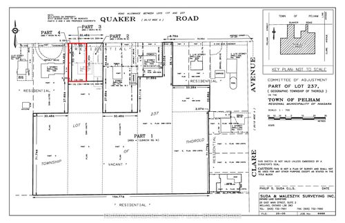 PARTS 3 & 4 - 717 Quaker Road, Pelham, ON, L3C3H3 | Card Image