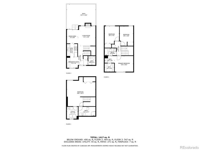 8674 Carr Loop, Townhouse with 4 bedrooms, 3 bathrooms and 2 parking in Arvada CO | Image 38