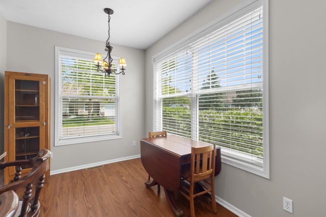 South and east-facing windows with a lilac hedge for privacy. | Image 26