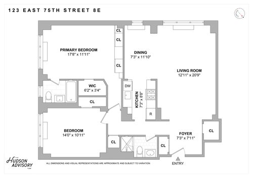 8e-123 E 75th St, New York, NY, 10021-2854 | Card Image