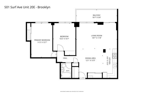 20e-501 Surf Ave, Brooklyn, NY, 11224-3522 | Card Image