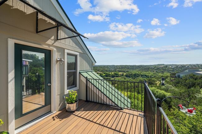 Deck off Primary Bedroom on top level. | Image 21