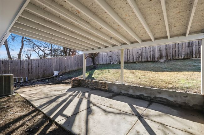 View of patio featuring central AC | Image 22