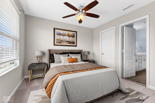 bedroom with attached bath. | Image 20
