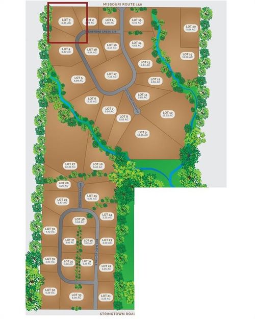 13908 Crawford Creek Circle, Lake Lotawana, MO, 64086 | Card Image