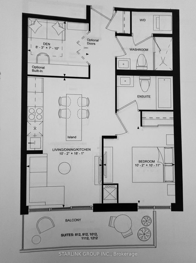 1212 - 8119 Birchmount Rd, Condo with 2 bedrooms, 2 bathrooms and null parking in Unionville ON | Image 23
