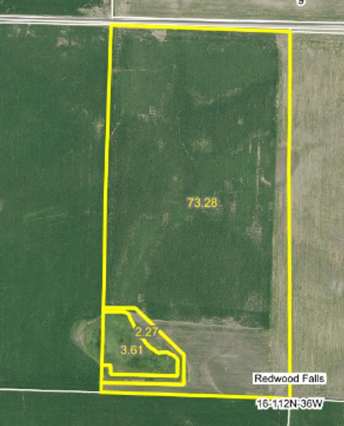 xxx Farmland Section 16, Redwood Falls Twp, MN, 56283 | Card Image