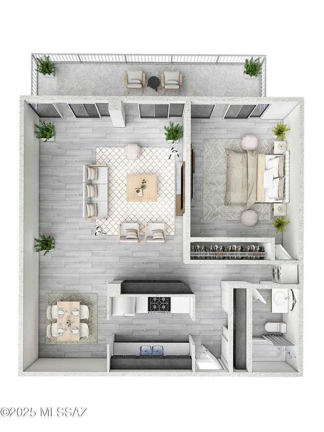 APT-5G - 425 W Paseo Redondo, Condo with 1 bedrooms, 1 bathrooms and null parking in Tucson AZ | Image 41