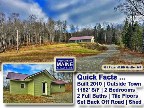 301 Foxcroft Road, Houlton, ME, 04730 | Card Image