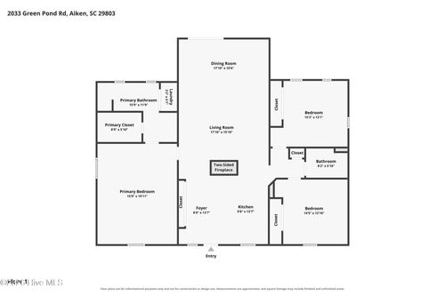 2033 Green Pond Rd, Aiken, SC, 29803-9389 | Card Image