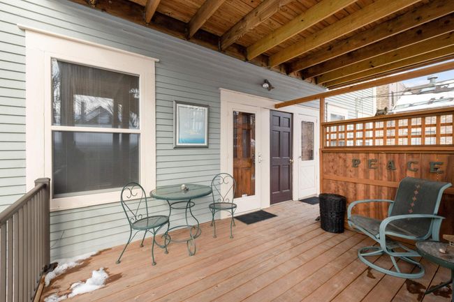 Another view of the deck. Plenty of space for outdoor dining and relaxing with friends! | Image 24
