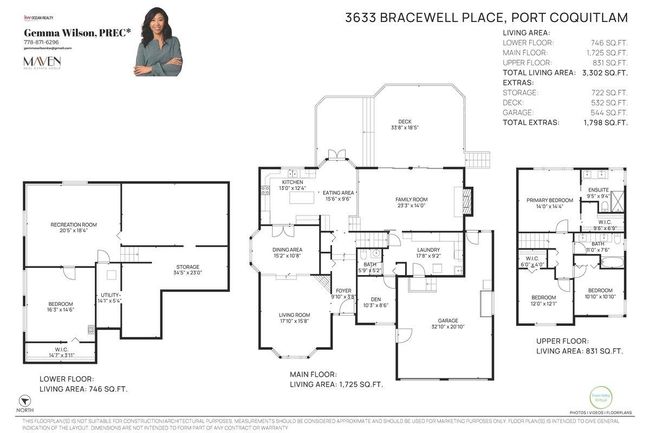3633 Bracewell Place, House other with 4 bedrooms, 2 bathrooms and 7 parking in Port Coquitlam BC | Image 32