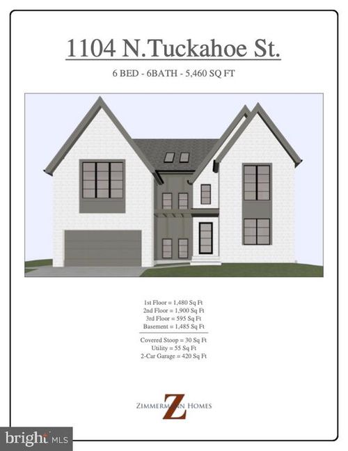 1104 N Tuckahoe St, FALLS CHURCH, VA, 22046-3647 | Card Image