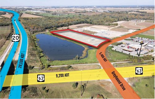 10 Acres Greyhound Drive, Waterloo, IA, 50702 | Card Image