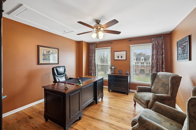 Bedroom 4 is currently being used as an office and has an oversized walk-in closet. | Image 33