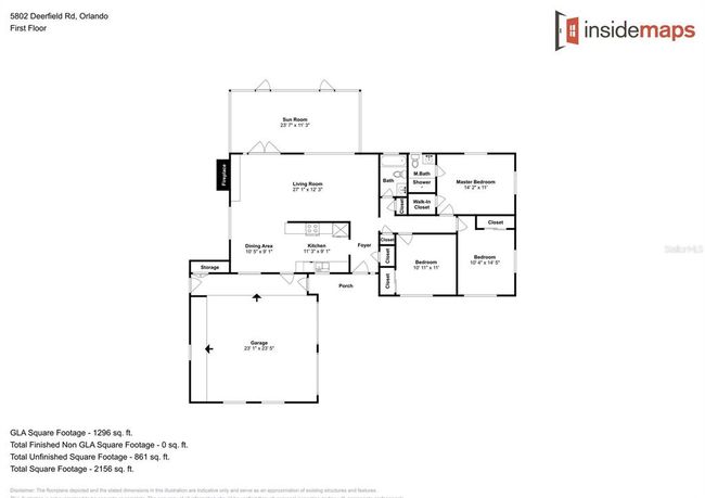 5802 Deerfield Rd, House other with 3 bedrooms, 2 bathrooms and null parking in ORLANDO FL | Image 16