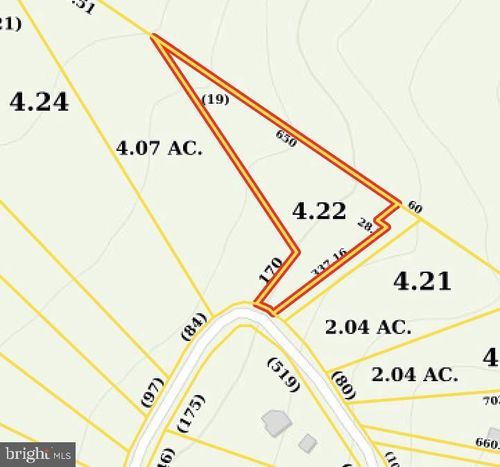 Lot 19 2AC Brooke Trout Drive, WARDENSVILLE, WV, 26851 | Card Image