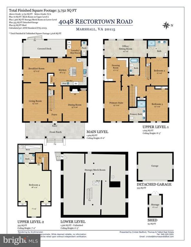 4048 Rectortown Rd, House other with 4 bedrooms, 5 bathrooms and null parking in MARSHALL VA | Image 29