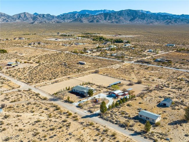 Bird's eye view featuring a mountain view, a rural view, and view of desert | Image 88