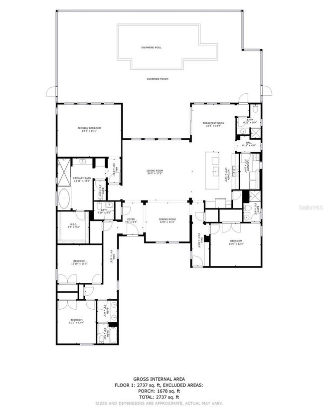 16736 Broadwater Ave, House other with 4 bedrooms, 5 bathrooms and null parking in WINTER GARDEN FL | Image 100