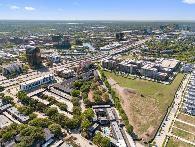Aerial view featuring a city view | Image 34