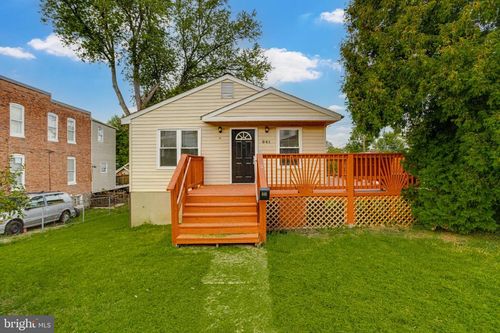 941 Wilmington Ave, BALTIMORE, MD, 21223-3225 | Card Image