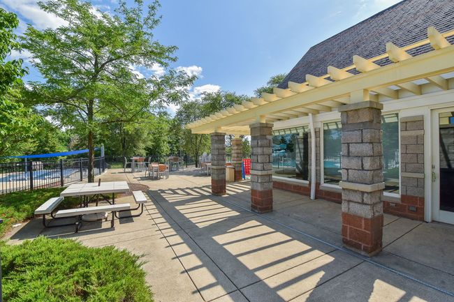 Patio to the exterior of the clubhouse. | Image 33