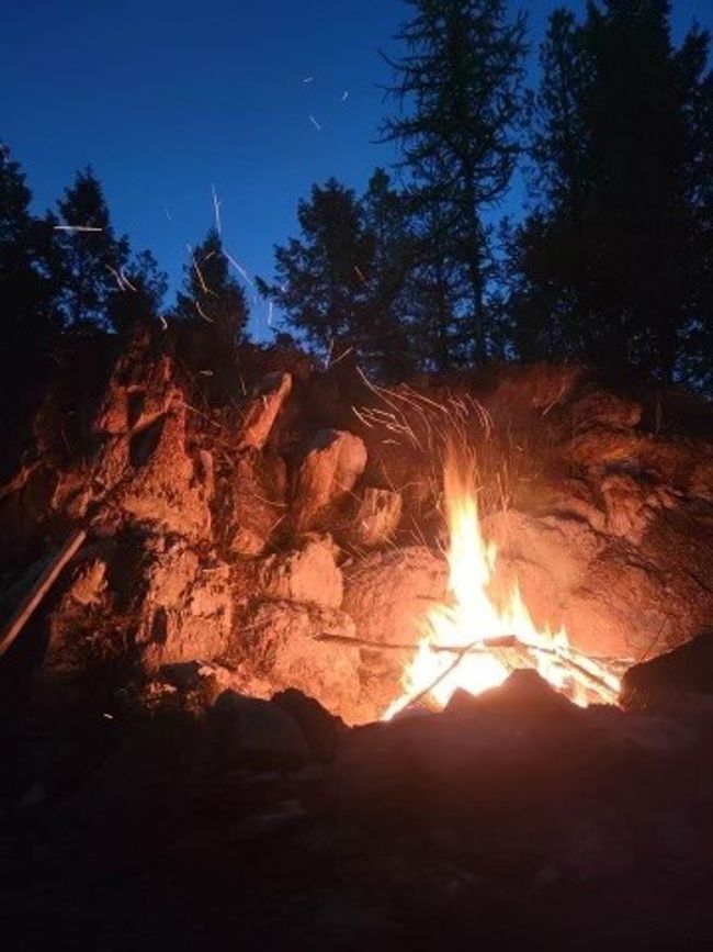 The fire-pit at night! | Image 78