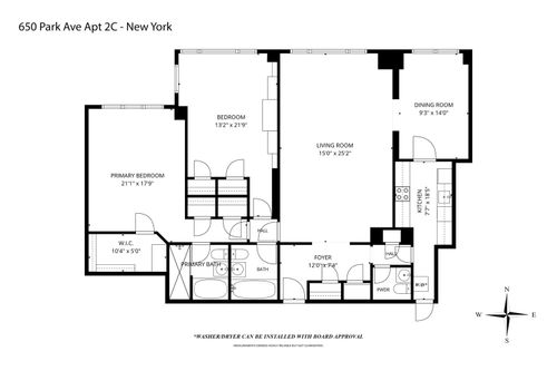 2c-650 Park Avenue, New York City, NY, 10065 | Card Image
