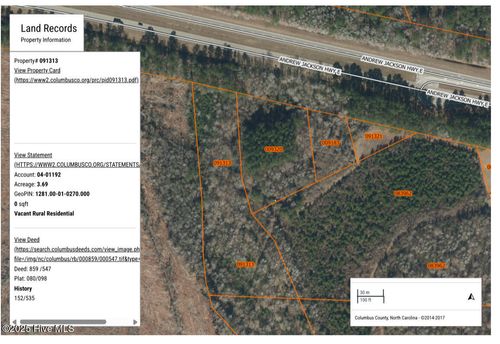 6 Acres Harvey Bowen Ln, Bolton, NC, 28423 | Card Image