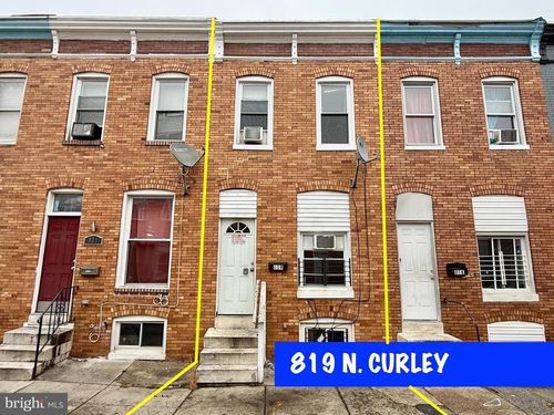 819 N Curley Street N, BALTIMORE, MD, 21205 | Card Image