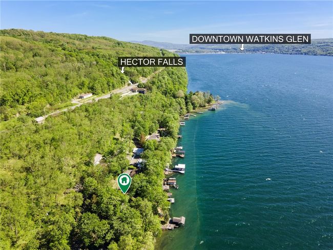 3881 N Falls Rd, House other with 2 bedrooms, 1 bathrooms and null parking in Burdett NY | Image 43
