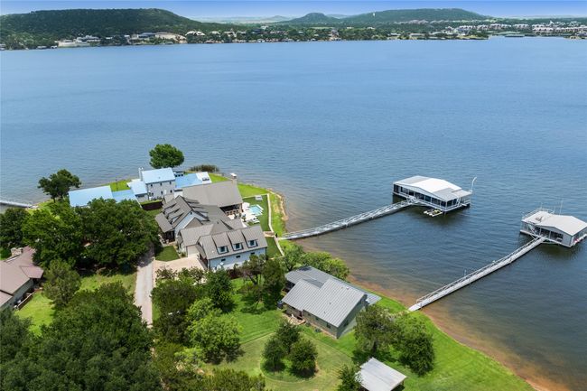 Aerial view of a water and mountain view | Image 4