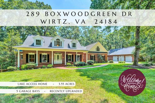 289 Boxwoodgreen Dr, Wirtz, VA, 24184-2713 | Card Image