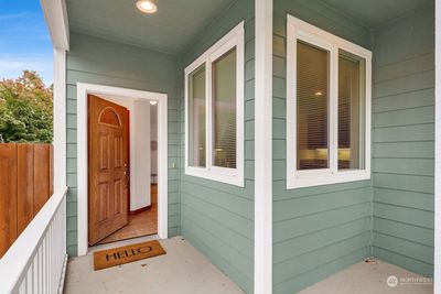 Front entry, nice covered porch area. | Image 3