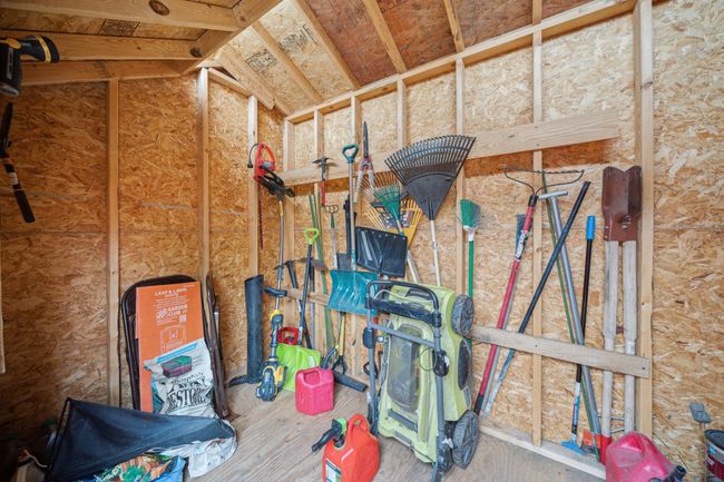 Spacious outdoor shed perfect for lawn equipment and storage | Image 24