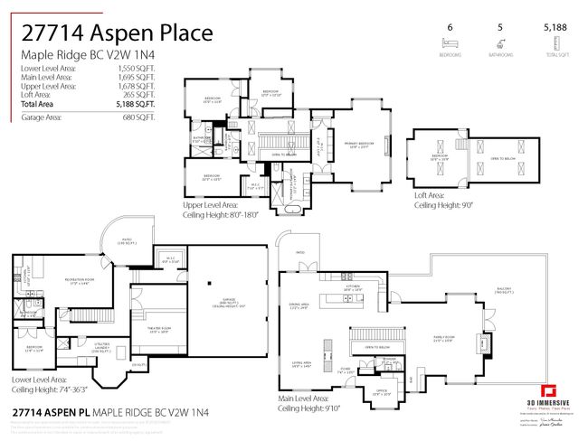 27714 Aspen Pl, House other with 5 bedrooms, 5 bathrooms and 8 parking in Maple Ridge BC | Image 40