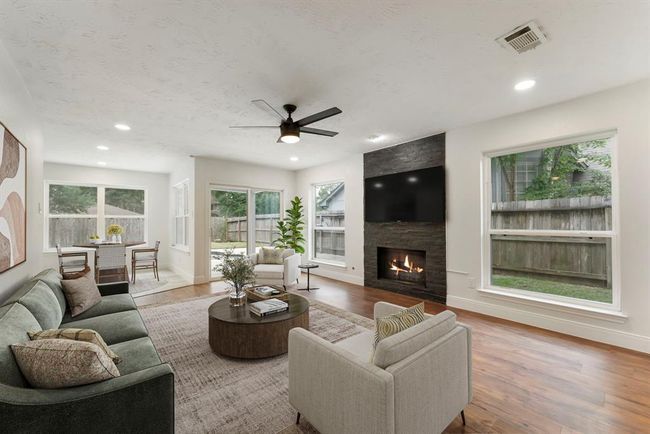 Virtually staged to show a cozy well-designed space. | Image 14