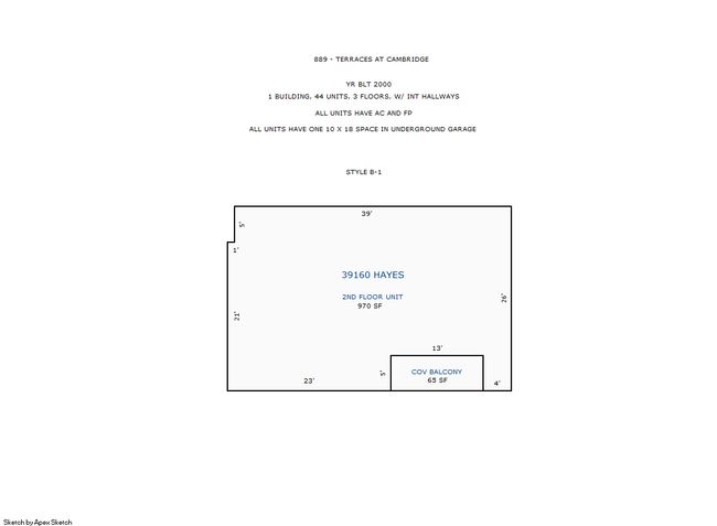 Unit Floor Plan Size | Image 30