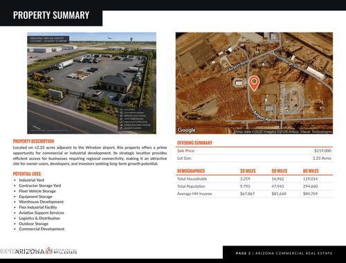 816 Airport Rd, Winslow, AZ, 86047-5417 | Card Image