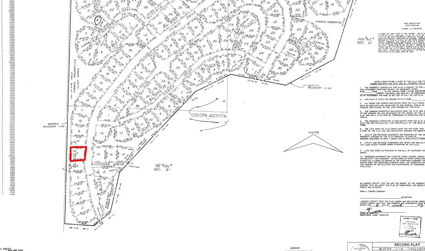 Land in Cherokee Village 2