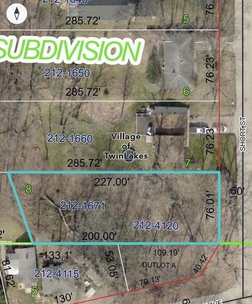 Lt8 Short Street, Twin Lakes, WI, 53181 | Card Image