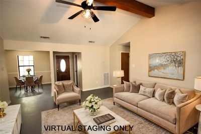 Living room with virtual staging | Image 3