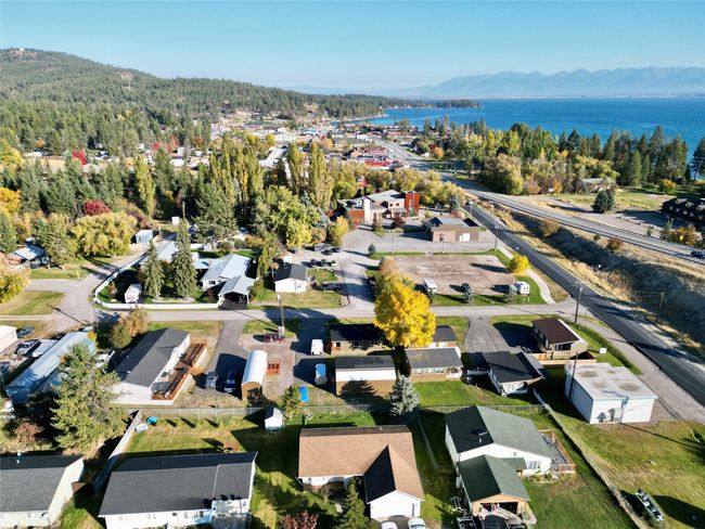 Aerial view with a water and mountain view and a residential view | Image 15