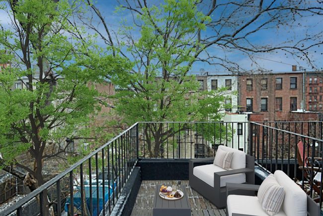 Balcony with an outdoor hangout area | Image 11