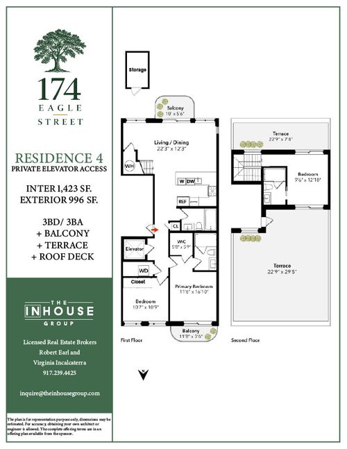 ph-174 Eagle St, Brooklyn, NY, 11222-4090 | Card Image