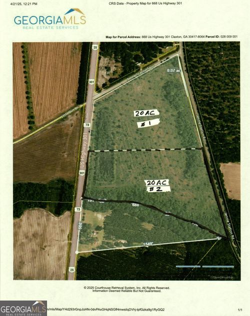 0 Us Highway 301, Claxton, GA, 30417 | Card Image